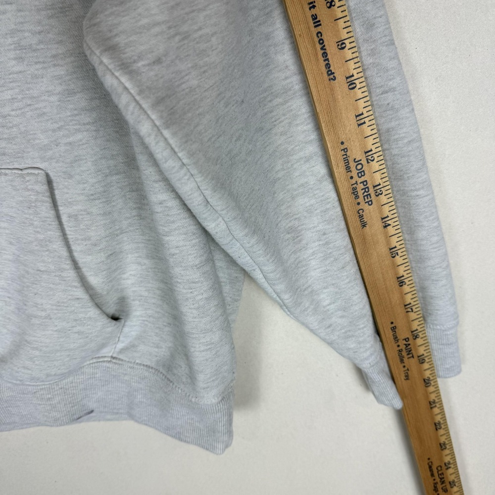 Beatrix Potter Hoodie Mens Medium Gray Fleece Peter Rabbit Embroidered Graphic - Picture 10 of 11